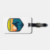 Algonquin Peak Sunrise Bagagelabel (Achterkant horizontaal)