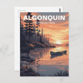 Algonquin Provincial Park Canada Briefkaart (Voorkant / Achterkant)