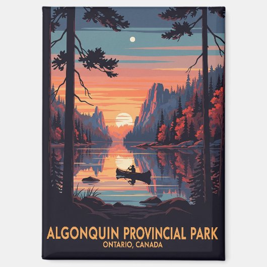 Algonquin Provincial Park Canada Magneet (Voorkant)