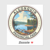 Algonquin Provincial Park Reizen Kunst Vintage Sticker (Vel)