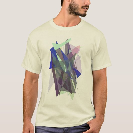 Algorithmic Abstract 02 T-shirt (Voorkant)