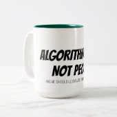 ALGORITMEN ZIJN GEEN MENSEN MOK (Voorkant links)