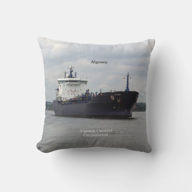 Algosea vierkante kussen (Voorkant)