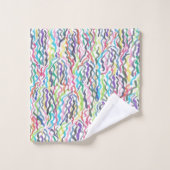 Algues arc-en-ciel  (Gant de toilette)