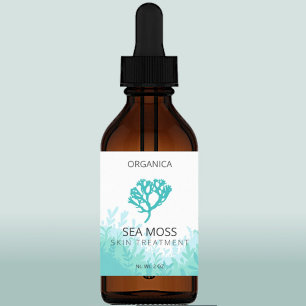 Algues Mer Moss Gel Étiquettes