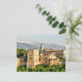 Alhambra, Granada, Andalusië, Spanje Briefkaart (Staand voorkant)