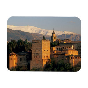 Alhambra; Granada; Andalusië, Spanje, Sierra Magneet