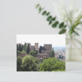 Alhambra, Granada Spanje Briefkaart (Staand voorkant)