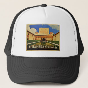 Alhambra Granada Spanje Trucker Pet