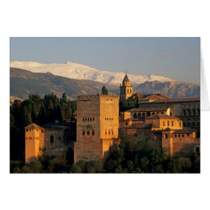 Alhambra; Grenade; Andalousie, Espagne, Sierra