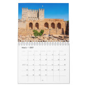 Alhambra, Grenade, Espagne Calendrier des 12 mois (Mar 2027)