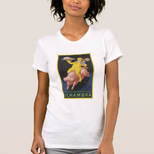 Alhambra Ham Flying Pig AD T-shirt