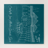 Alhambra Hof van de Leeuwen 2 Legpuzzel (Horizontaal)