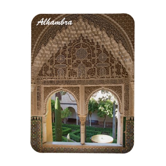 Alhambra Nasrid Palace Magneet (Verticaal)