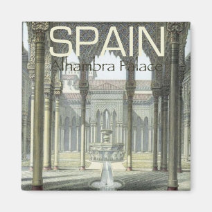 Alhambra Palace Spain Souvenir Fridge Magnet Magneet