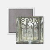 Alhambra Palace Spanje Koelkast Magnet Verander Ja Magneet (Voorkant / Achterkant)