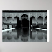 Alhambra reflectie poster (Voorkant)