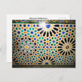 Alhambra Reflections Briefkaart (Voorkant / Achterkant)