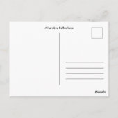 Alhambra Reflections Briefkaart (Achterkant)