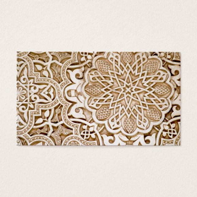 Alhambra, Spanje Visitekaartje (Voorkant)
