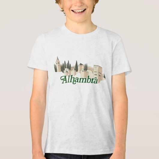 Alhambra Tri-Blend Shirt (Voorkant)