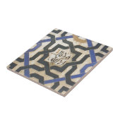 Alhambra Wall Tile #10 Tegeltje (Zijkant)
