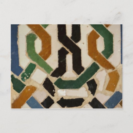 Alhambra Wall Tile #2 Briefkaart (Voorkant)