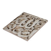 Alhambra Wall Tile #4 Tegeltje (Zijkant)