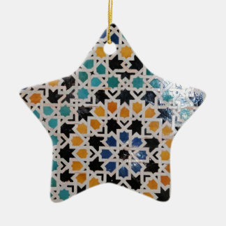 Alhambra Wall Tile #9 Keramisch Ornament