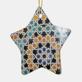 Alhambra Wall Tile #9 Keramisch Ornament (Links)