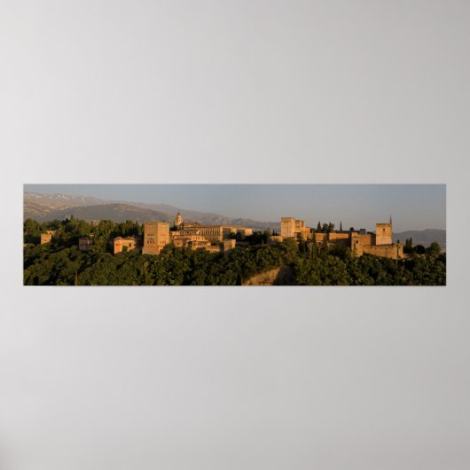 AlhambraPanorama Poster (Voorkant)