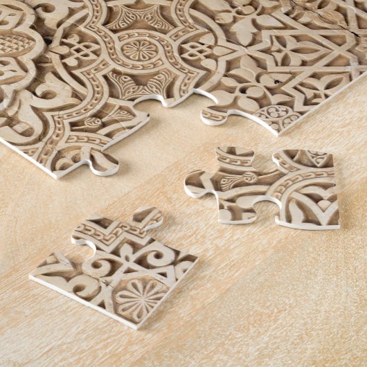 Alhambrapatroon Legpuzzel (Zijkant)