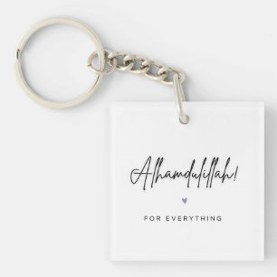Alhamdulillah voor alles sleutelhanger