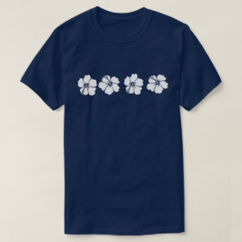 Alhoa - Hibiscus bloemen T-shirt