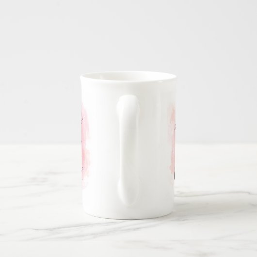 Alhoewel ze maar een kleine Fine Bone China Mok is (Achterkant)