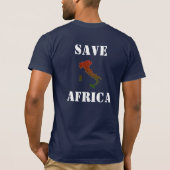 Ali G Save Africa Italy Shirt (Achterkant)