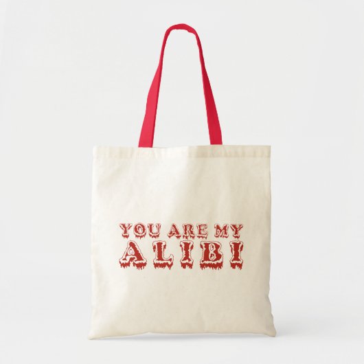ALIBI-tassen - kies stijl Tote Bag (Voorkant)