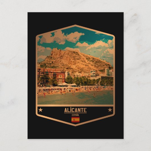 Alicante Briefkaart (Voorkant)
