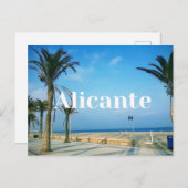 Alicante, Campello Briefkaart (Spanje) (Voorkant / Achterkant)