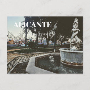 Alicante Spanje Briefkaart