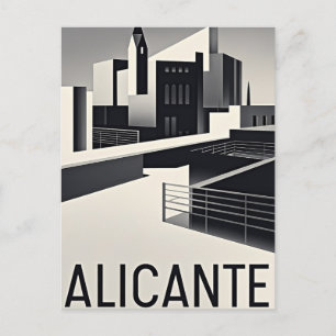 Alicante Spanje Briefkaart