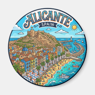 Alicante, Spanje Spanje Magneet