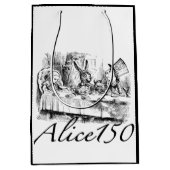 Alice150 Alice in Wonderland 150ste Jubileum Medium Cadeauzakje (Voorkant)