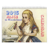 Alice 2015 dans le calendrier du pays des (Protection)