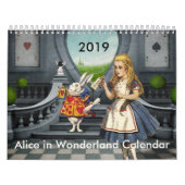 Alice 2019 dans le calendrier du pays des (Protection)