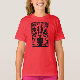 Alice à travers le T-Shirt en verre