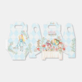 Alice Adventures in Woderland Verjaardags Tea Part Bedankdoosjes (Uitgevouwen)