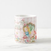 Alice Adventures in Woderland Verjaardags Tea Part Koffiemok (Center)