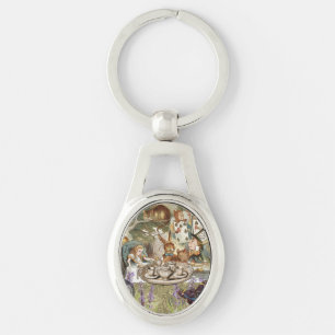 Alice Adventures in Wonderland Mad Tea Party Sleutelhanger
