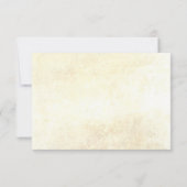 Alice au merveilleux mariage cartes RSVP (Dos)